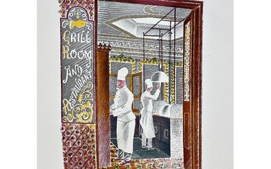 Eric Ravilious (1903-1942) - 'Grill Room and Restaurant', co...