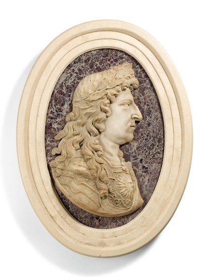FRENCH, 18TH CENTURY | PROFILE RELIEF WITH LOUIS XIV