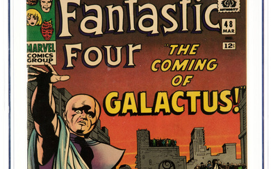 Fantastic Four #48 (Marvel, 1966) CGC VF- 7.5 Off-white...