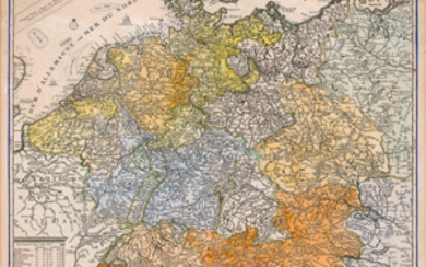 Fer, Nicolas de (1646-1720)L'Allemagne, divisée en ses cercles