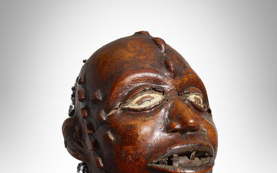 Fine and Rare Boki Headdress, Cross River Region, Nigeria