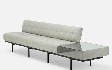 Florence Knoll, sofa with attached table