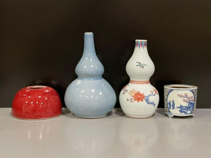 Four Asian Porcelain Articles