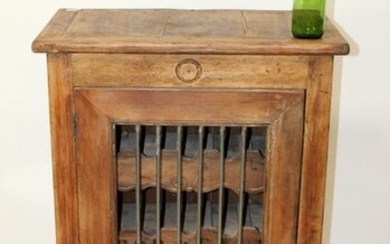 French Provincial wine cabinet