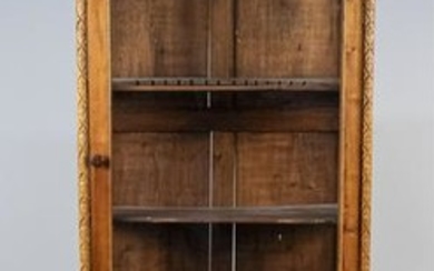 Fruitwood Vitrine Cabinet