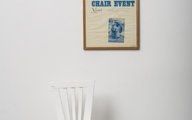 GEORGE BRECHT Chair Event, 1967