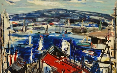 GIUNTA, Joseph (1911-2001) "Vista maritime"...