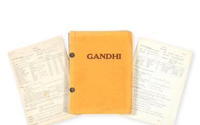 Gandhi: A production-used script