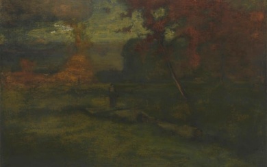 George Inness (1825-1894), "Twilight," 1889