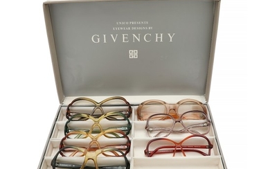 Givenchy: A collection comprising of six spectacle frames in different colours. (6)