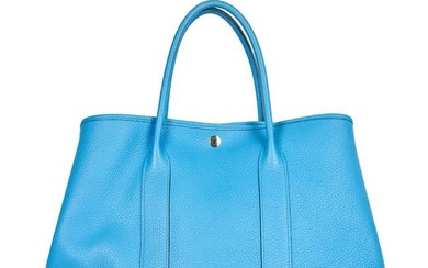 HERMES GARDEN PARTY 36 LEATHER BAG Condition grade B-. Produced in 2017. 36cm long, 25cm high....