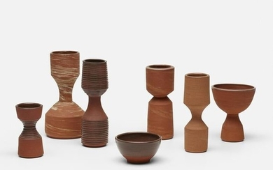 Ian McDonald, collection of seven vessels