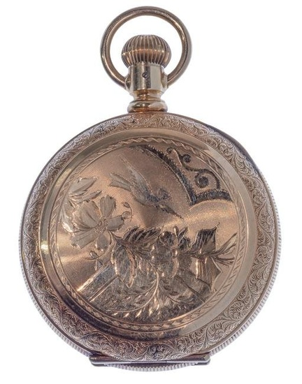 Illinois Gold Filled Hunting Case Pocket Watch