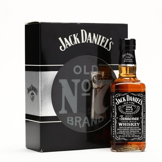 Jack Daniels Bottle & Stainless Steel Jigger Gift Set