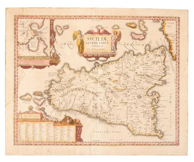 Jansson map of Sicily