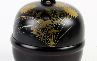Japanese Lacquer Cookie Jar