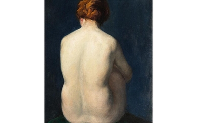 József Rippl-Rónai, 1861 – 1927, Weiblicher Rückenakt
