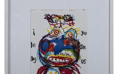 Karel Appel (1921 Amsterdam - 2006 Zurich), Untitled from 'One Cent Life', 1964, Lithographie couleur...