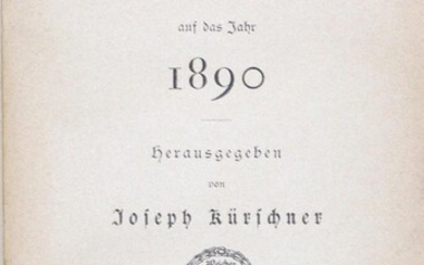 Kürschners Deutscher Literatur-Kalender.