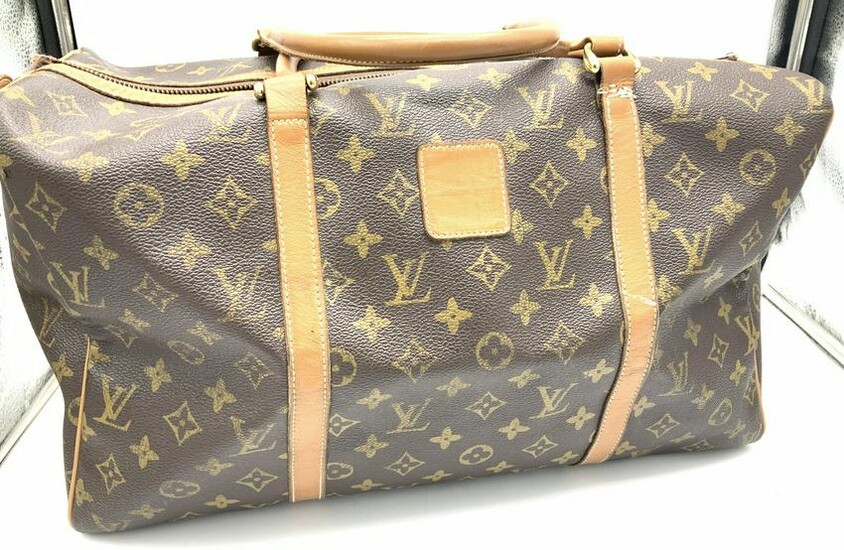 Authentic LOUIS VUITTON Top Handle Duffle Bag