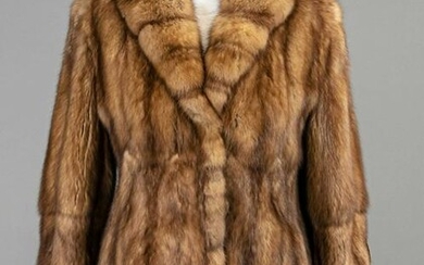 Ladies fur jacket, on a label