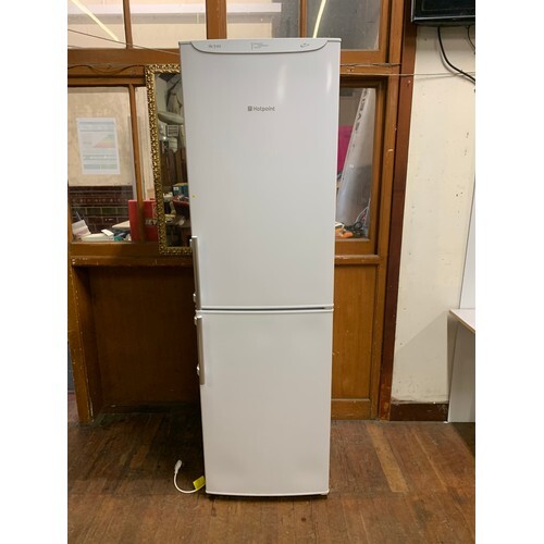 Large Hotpoint Fridge Freezer. 201cm Tall