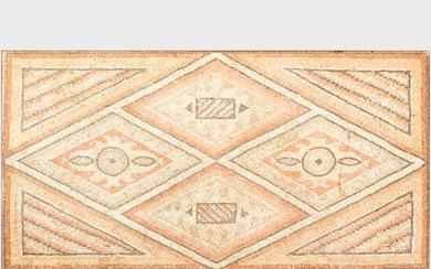 Late Roman Marble Mosaic Panel