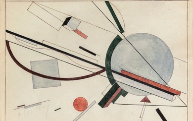Lazar (El) Lissitzky (1890 - 1941), Suprematist Composition