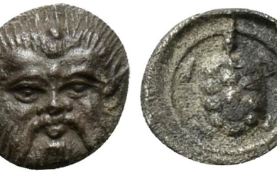 Lesbos, Methymna, Hemiobol, ca. 350-240 BC AR (g 0,35; mm...