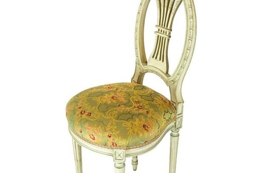 Louis XVI-Style Diminutive Side Chair