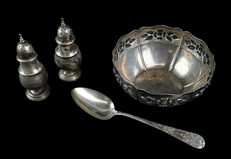 Maciel Mexican Sterling Bowl and Other Items