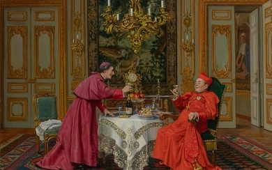 Marcel Brunery French, 1893-1982 A Toast to his Eminence