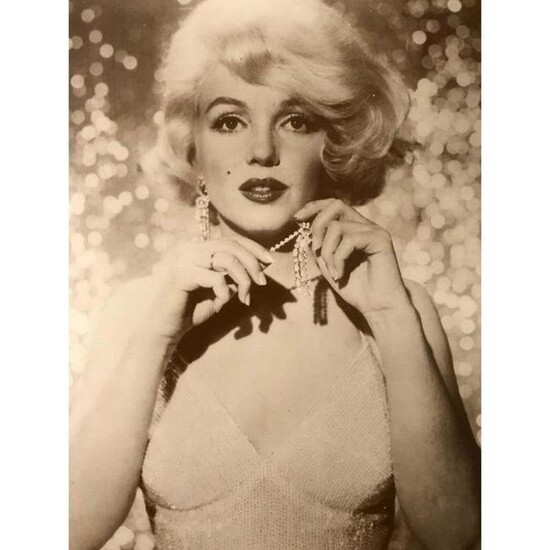 Marilyn Monroe Sepia Tone Photo Print