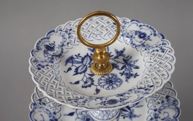 Meissen centrepiece "Onion pattern