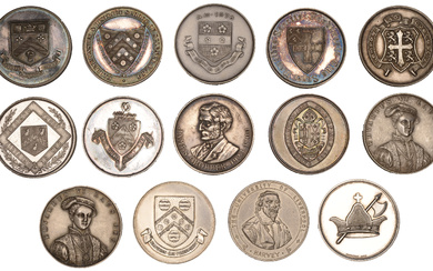 Miscellaneous, Educational award medals in silver (14), all 20th century, from Birmingham,...