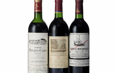 Mixed Red Bordeaux 4 Bottles (75cl) per lot - (cn)