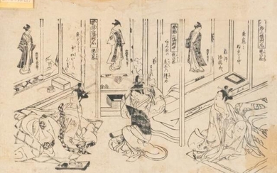 Nishimura Shigenaga Japanese Block Print