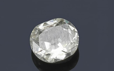 Old cut diamond 1.87 ct, estimated color M and clarity