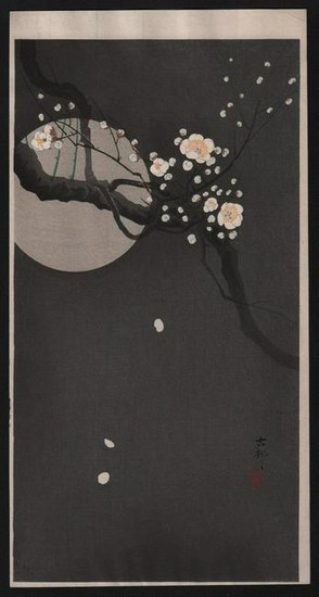 Original Japanese Woodblock Print. Artist: Ohara Koson.