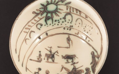 Pablo Picasso - Scene De Tauromachie Ceramic Bowl