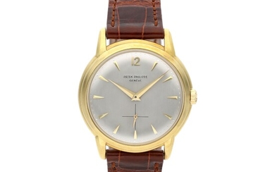 Patek Philippe Reference 2551 Calatrava | A yellow gold automatic wristwatch, Circa 1955