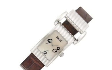 Piaget White Gold and Mother-of-Pearl 'Miss Protocole' Wristwatch, Ref. 5321