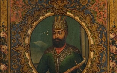 Portrait of King Nader Shah (r. 1736 -...