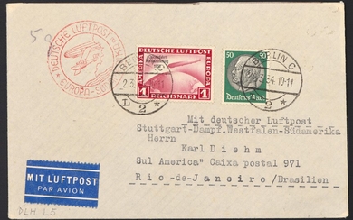 Poststück - D.Reich Nr. 496 (1 Reichsmark