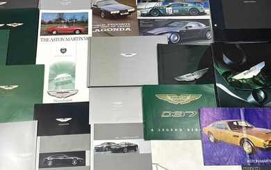 Quantity of Aston Martin Sales Brochures Offered without reserve