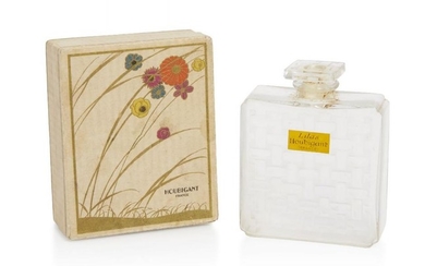 René Lalique (1860-1945), a glass scent bottle...