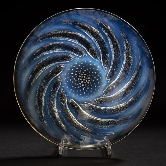 René Lalique, 'Poissons N° 1' bowl, 1931