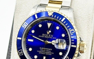 Rolex 16613 Submariner Blue Dial