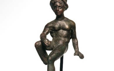 Roman Bronze Figure of Mercury (Hermes), c. 1st-2nd