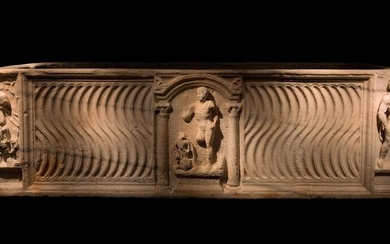Roman Sarcophagus. Severe Dynasty, 193 - 235 A.D.